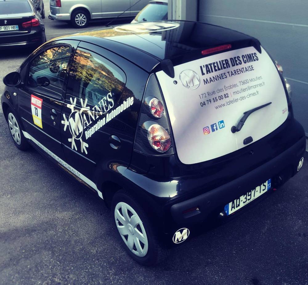 voiture l'atelier des cimes